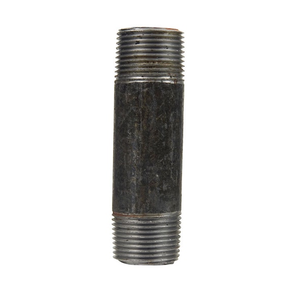 Seminole Anvil Beck 3/4 in. MPT Black Steel 2-1/2 in. L Nipple 8700139754 - main
